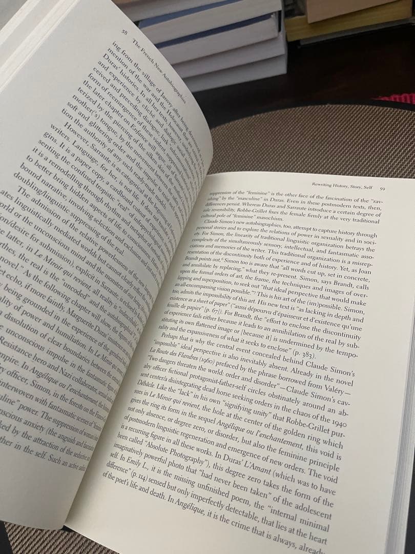 洋書 THE FRENCH NEW AUTOBIOGRAPHIES