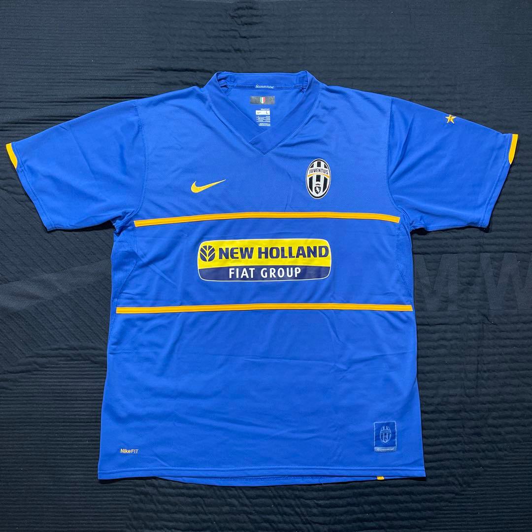 【希少】NIKE 08-09 NEW HOLLAND ユベントス 3rd ブルー