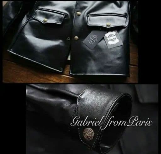 M【新品】28万円　極上希少 馬革ホースハイドオイルレザー ジャケット 数量限定