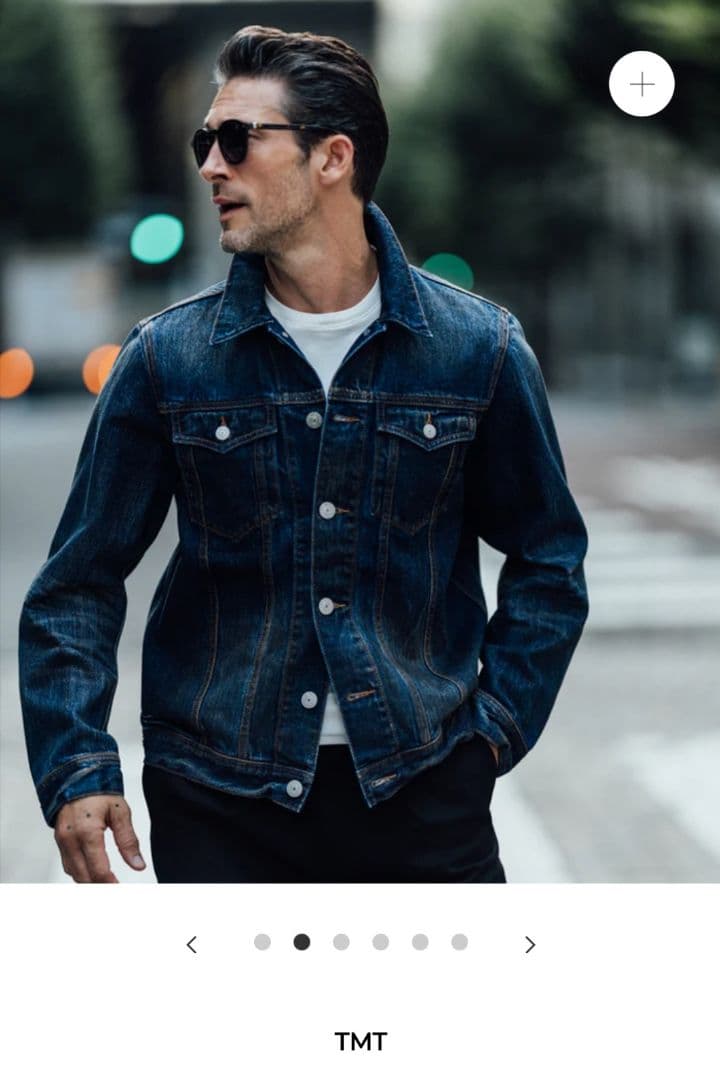 TMT 12オンス ソフトデニム トラッカージャケット【Mサイズ】