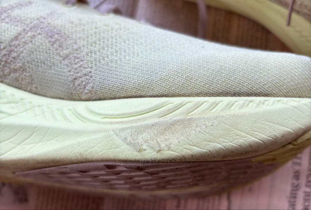 ⑪ asics　アシックス　ニンバス　ミライ　ランニングシューズ　トレシュー