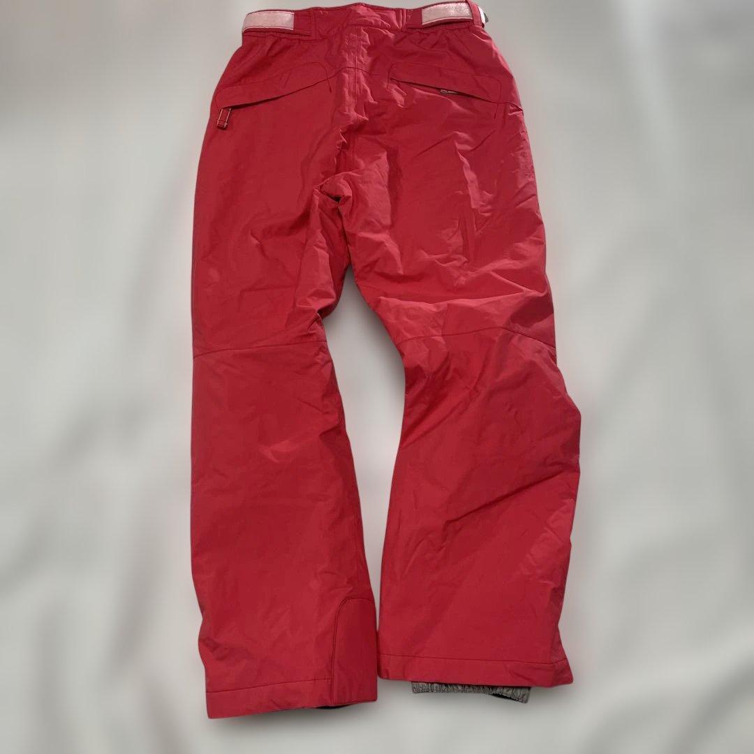 一回使用　デサント　スノーボードウェア（女性用）黒白ストライプ