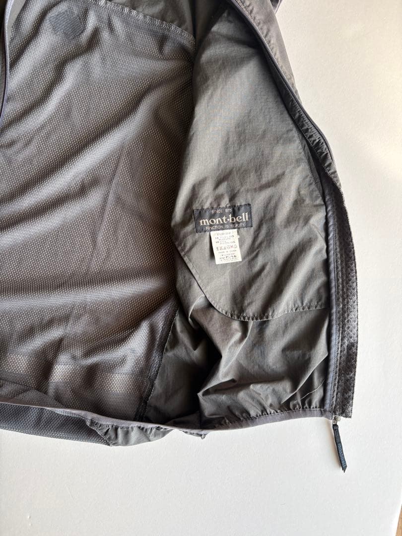 \"mont-bell\" ナイロン　ベスト モンベル　アウトドア　テック系