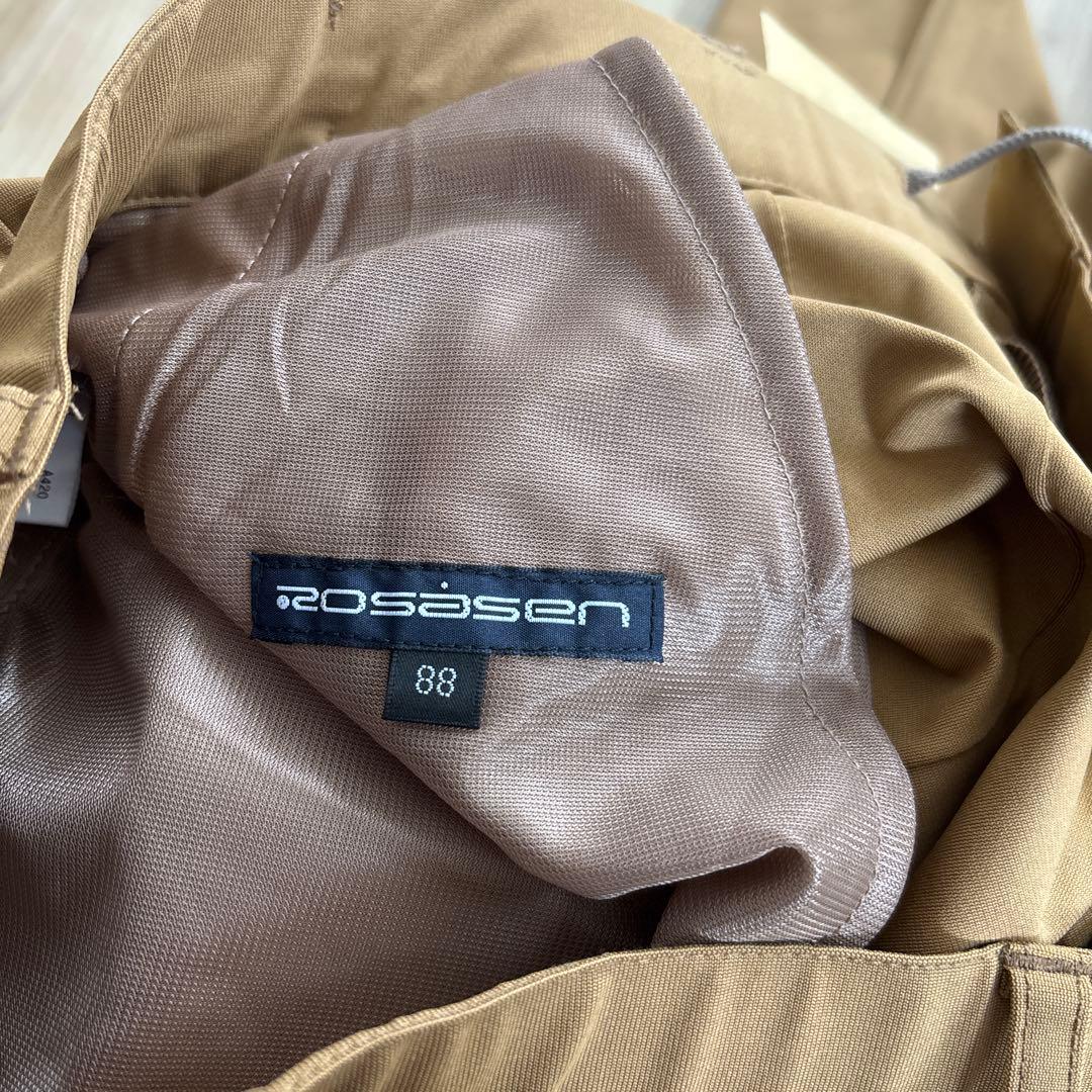 新品　ロサーセン　メンズ　ストレッチゴルフパンツ ベージュ　定価16500円88