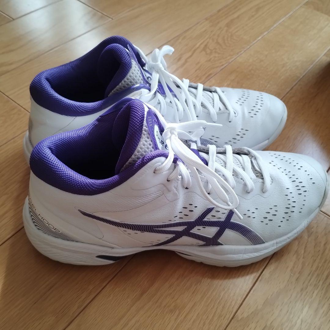 美品★asics バスケットボールシューズ　ゲル フープ V16 スタンダード