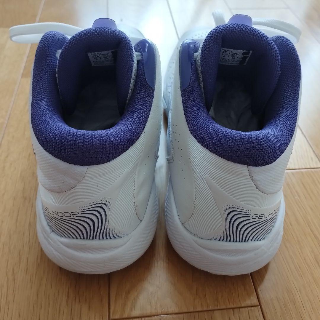 美品★asics バスケットボールシューズ　ゲル フープ V16 スタンダード