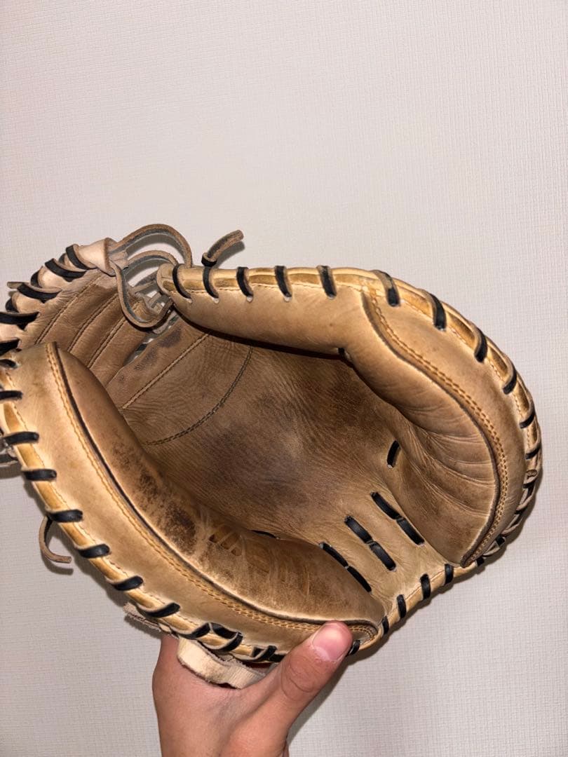 超美品‼️型抜群‼️硬式ZETTプロステイタス中村悠平モデルキャッチャーミット即戦力