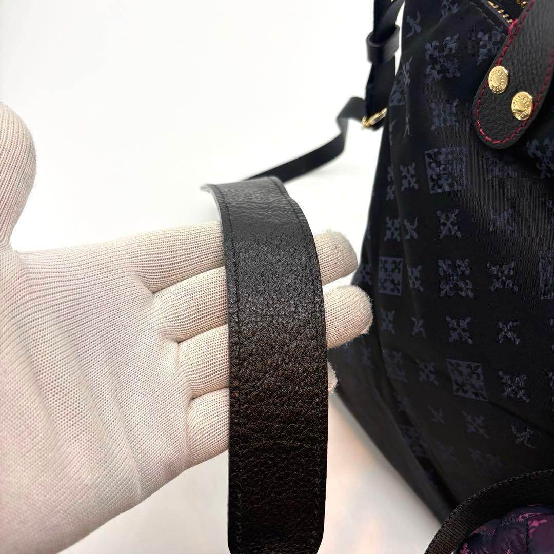 ラシットJALオリジナル バイカラーハンドルミニショルダー2wayうさぎチャーム