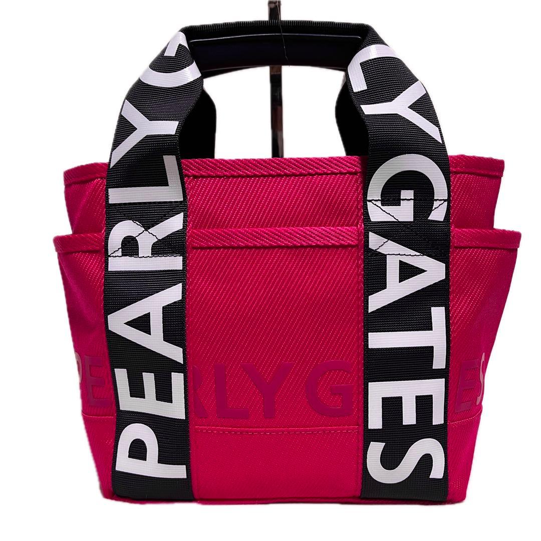 2WAY PEARLY GATES ゴルフ カートバッグ マゼンタ C87