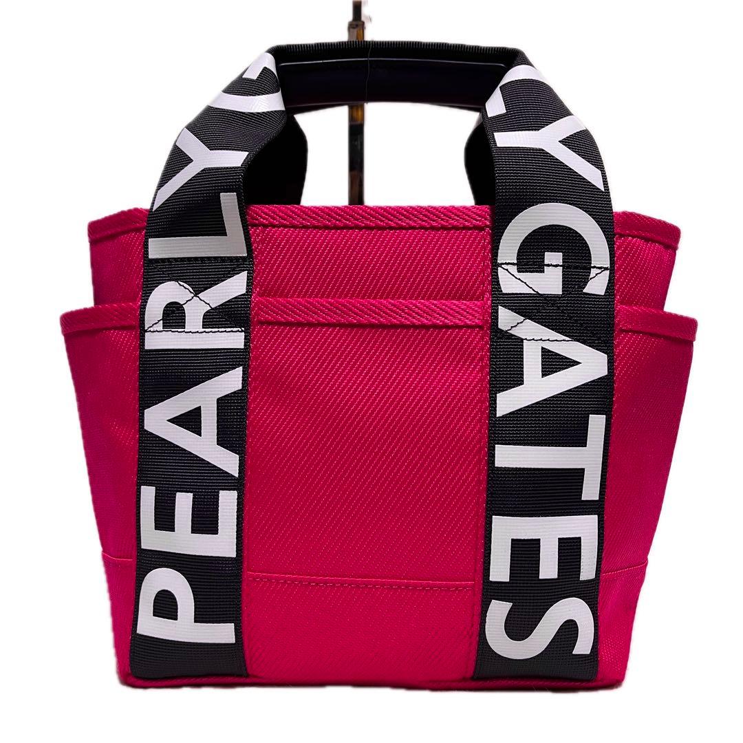 2WAY PEARLY GATES ゴルフ カートバッグ マゼンタ C87