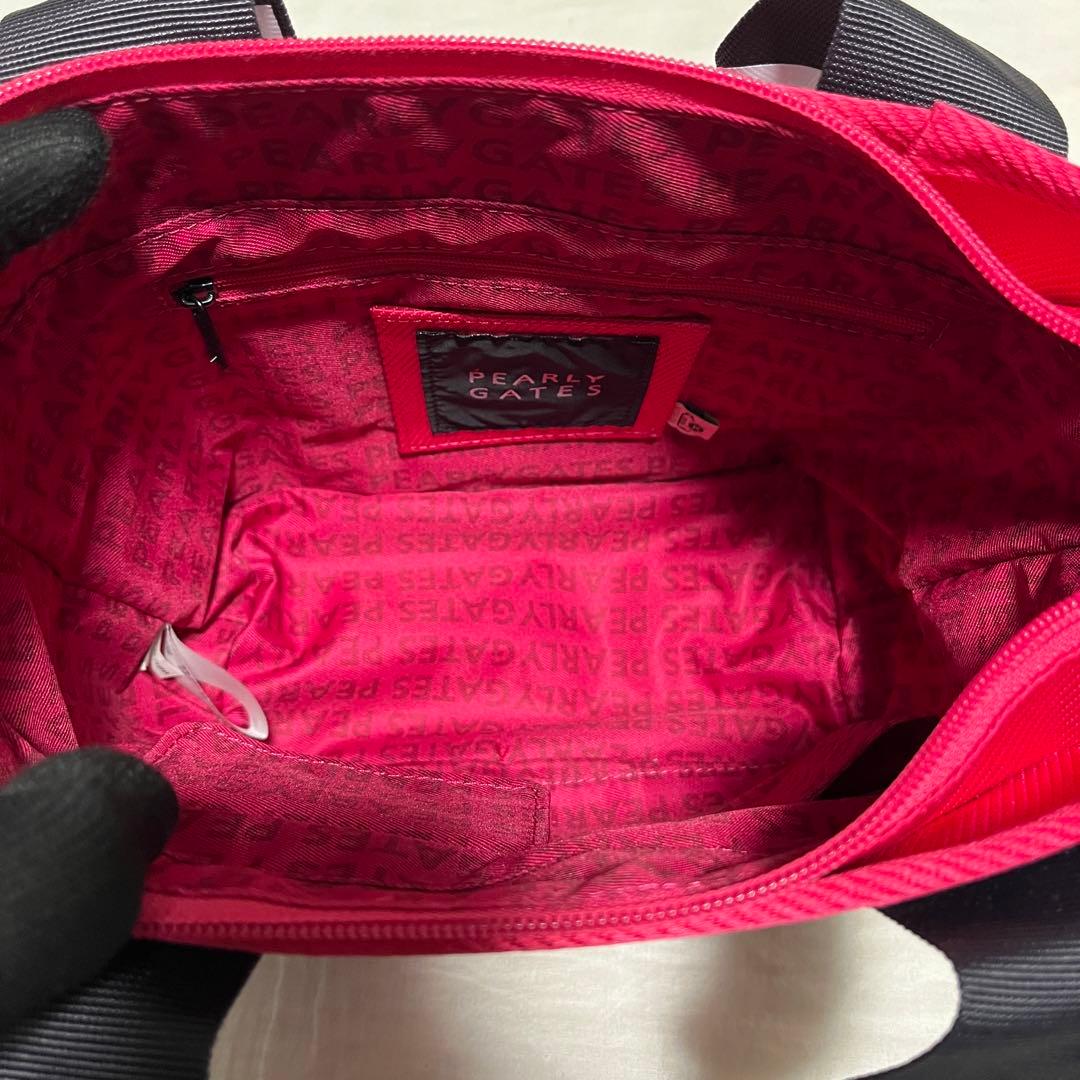 2WAY PEARLY GATES ゴルフ カートバッグ マゼンタ C87