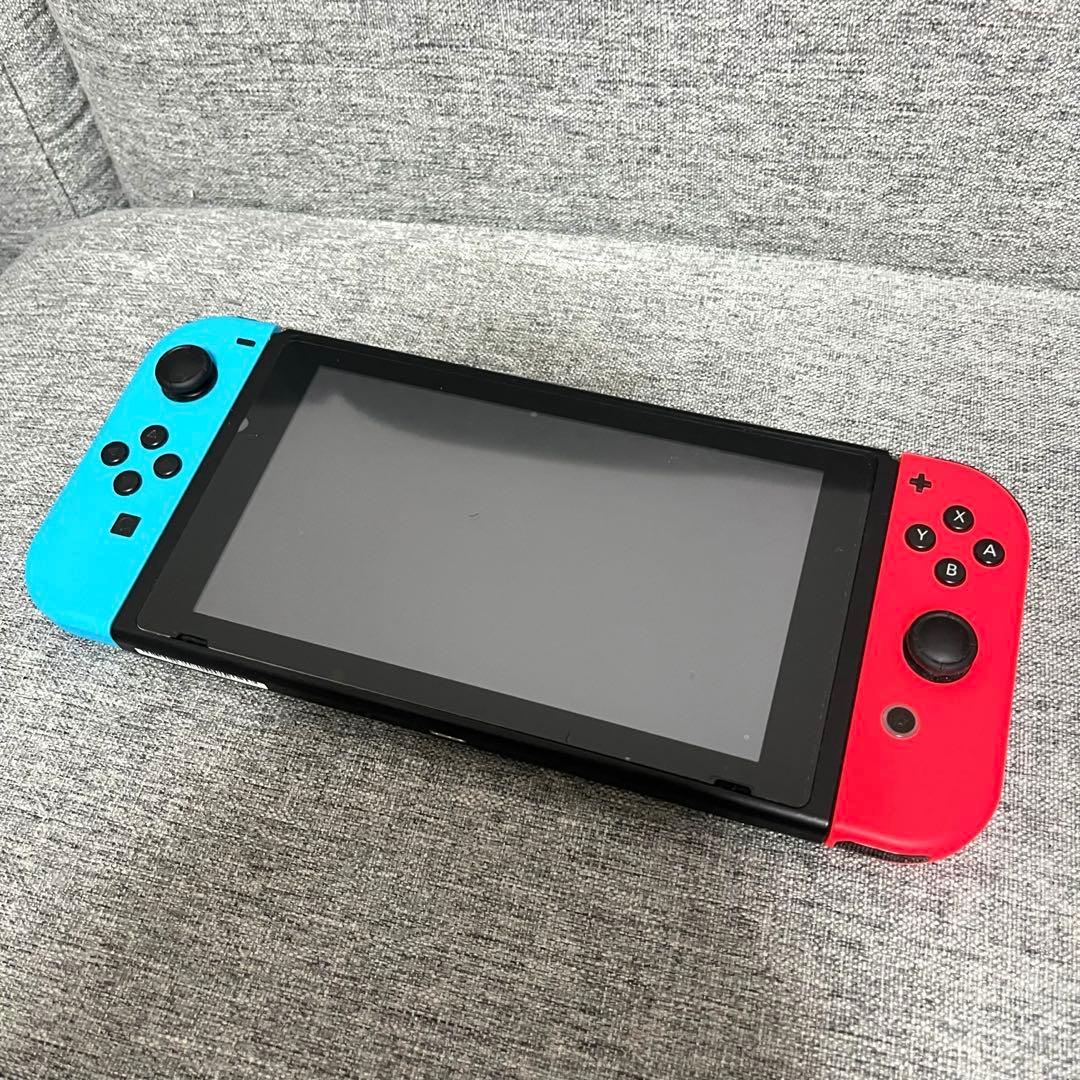 Nintendo Switch本体 付属品完備 レッド ブルー 箱付き スイッチ