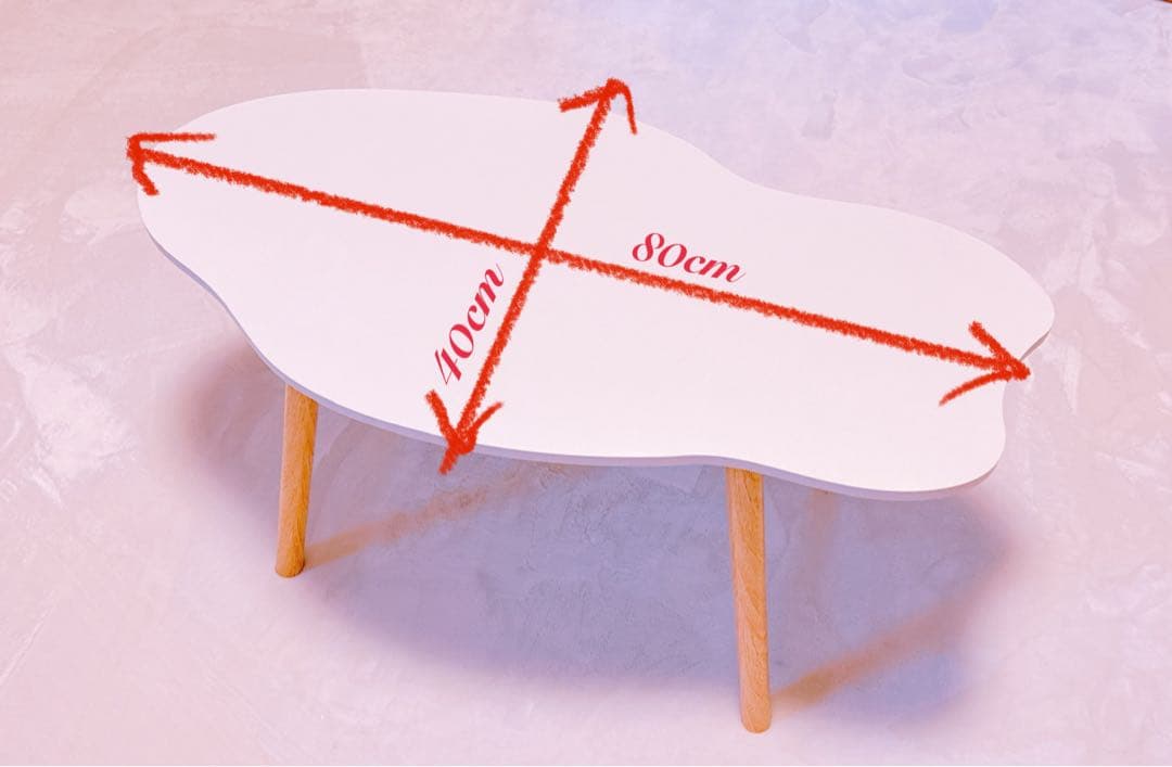 未使用 テーブル ホワイト