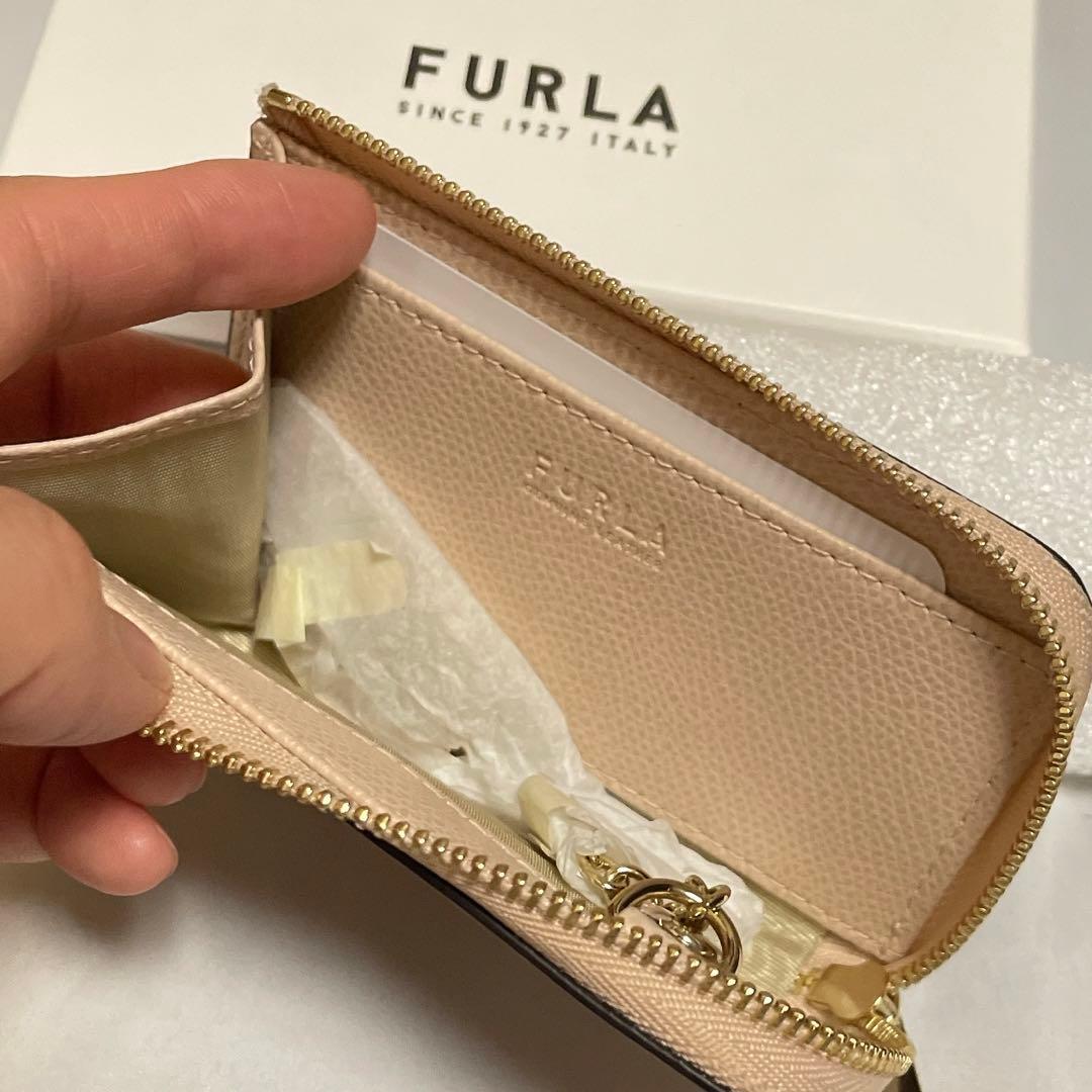 [フルラ] キーケース CAMELIA KEYCASE ZIP AROUND