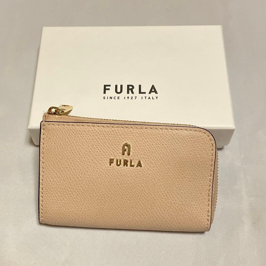 [フルラ] キーケース CAMELIA KEYCASE ZIP AROUND