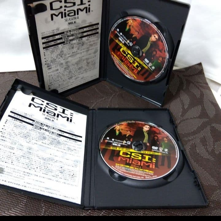 DVD「CSI:マイアミ シーズン4 コンプリートDVD-BOX-2〈4枚組〉」