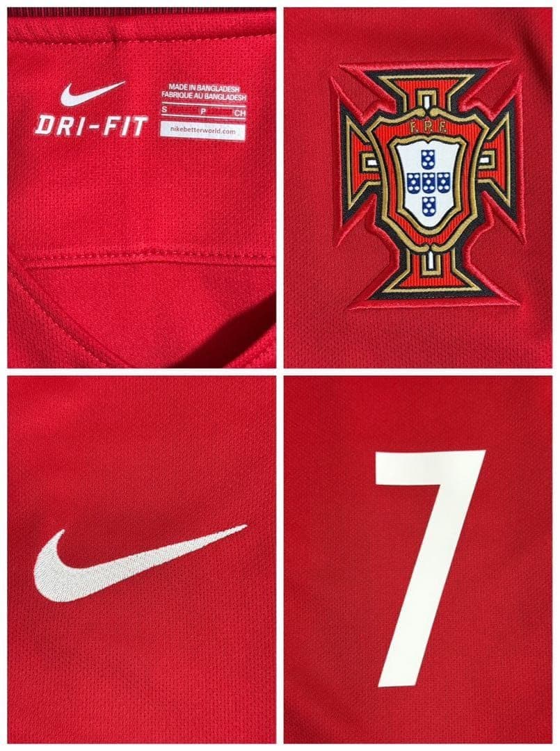 ポルトガル代表 2016 クリスティアーノ・ロナウド ユニフォーム ウェア