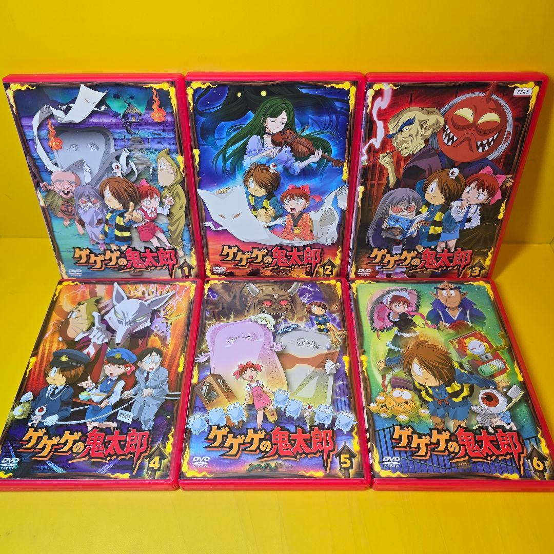 新品ケース交換済み　ゲゲゲの鬼太郎【DVD】全35巻セット