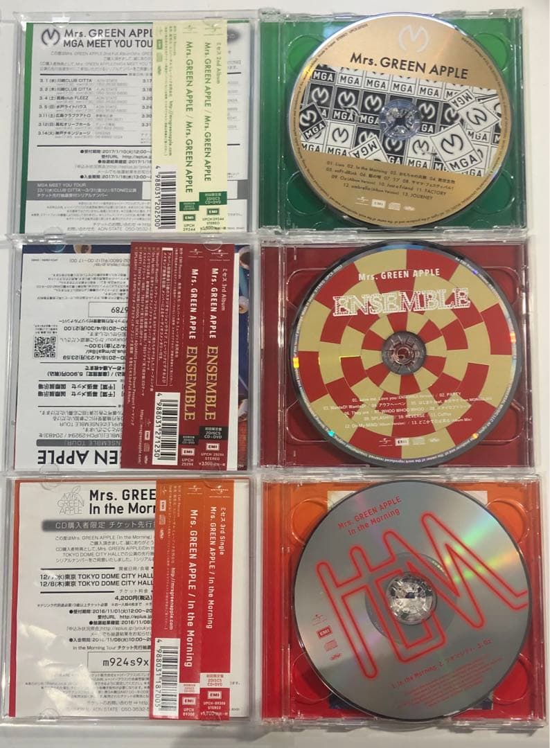 Mrs. GREEN APPLE 初回限定盤CD DVD セット