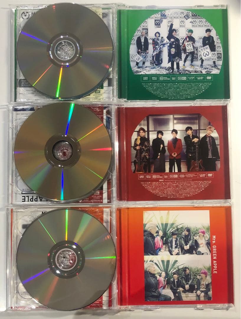 Mrs. GREEN APPLE 初回限定盤CD DVD セット