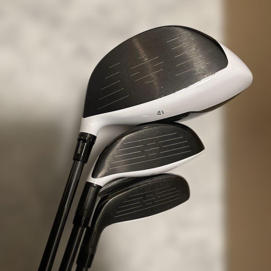 TaylorMade M2 ドライバー、FW、５Uの３本セット