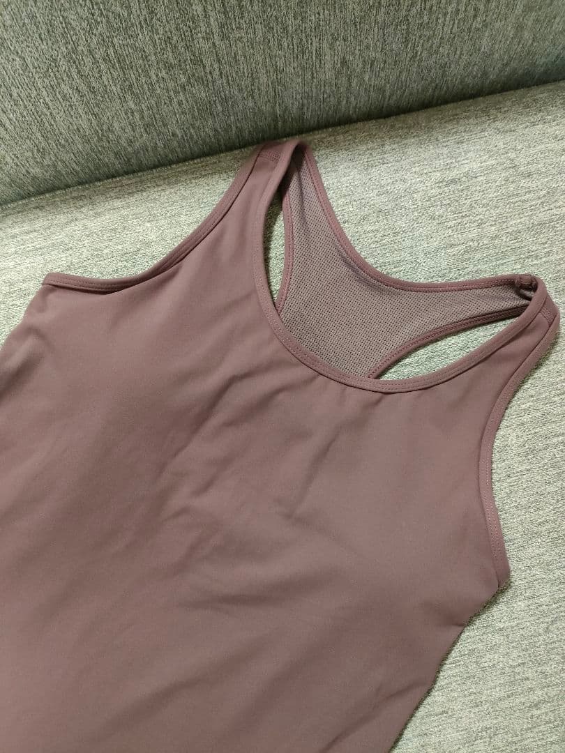 miki0826❀㉝SUKALA タンクトップ Lボルドー＆レギンスL濃紺