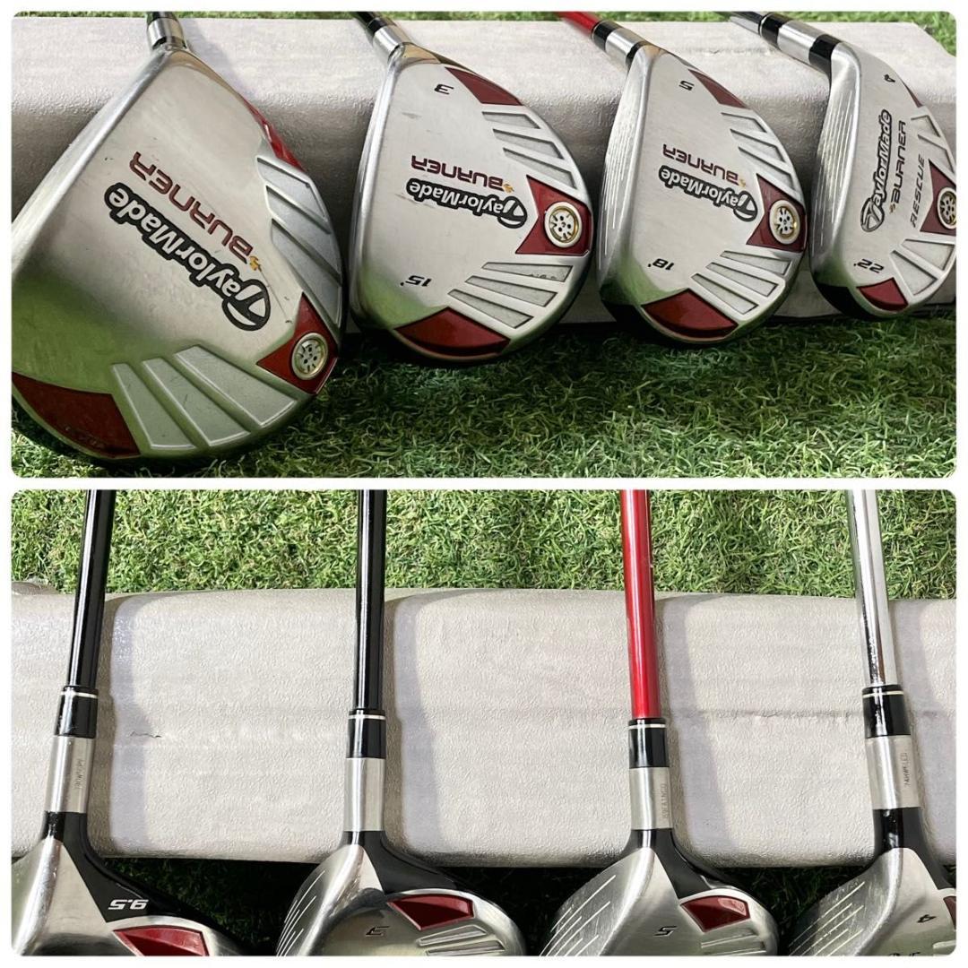テーラーメイド バーナー モデル統一 ゴルフクラブセット メンズ S 13本 右