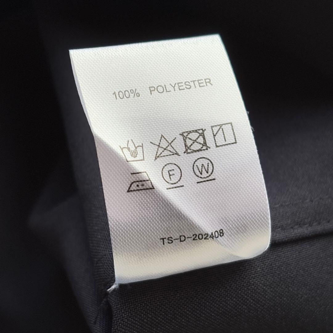 SOEJU 美品 ソフトオックス シャツワンピース 紺 ネイビー M ソージュ