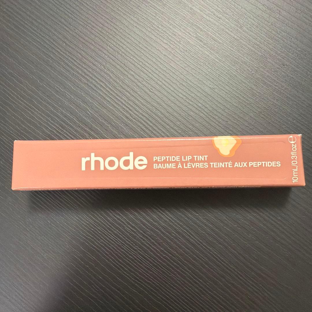 在庫1 rhode skin peptide lip tint toast