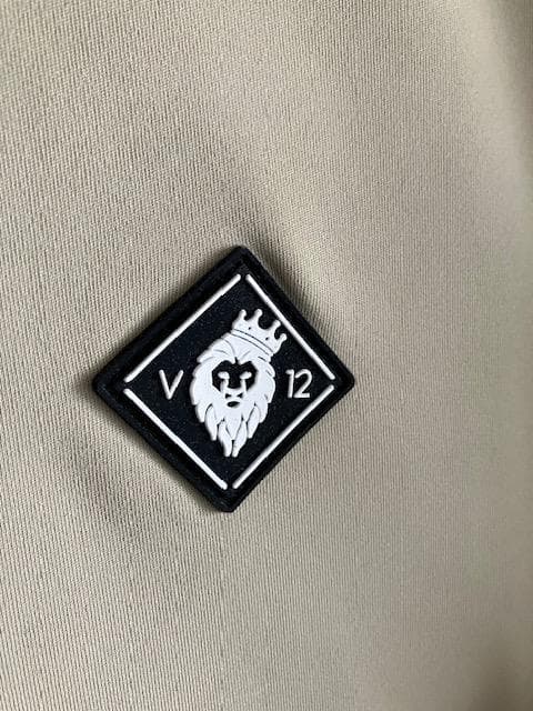 新品 V12 GOLF JAQ RIB MOCK メンズ モックネック 吸水速乾