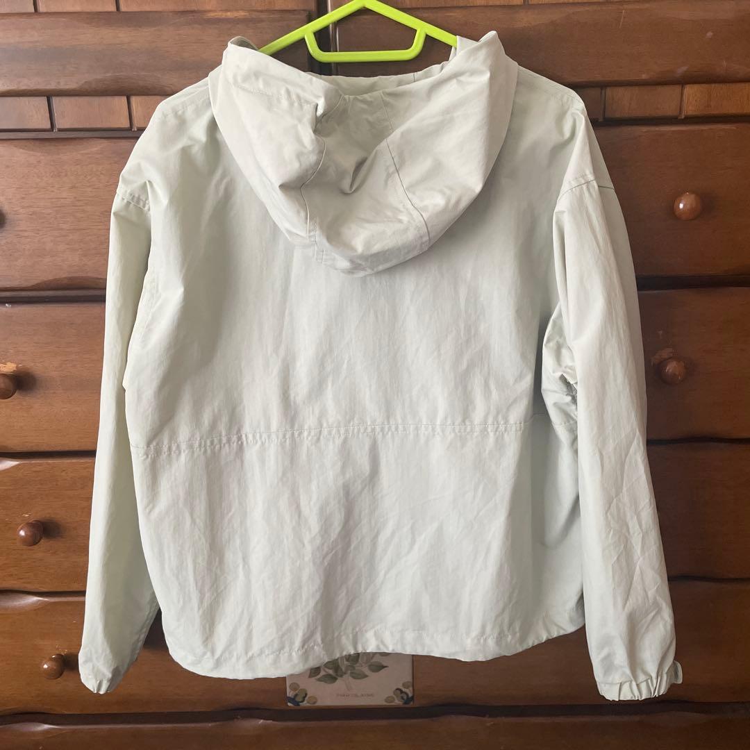 DANTONダントン　ダントン ナイロンフードコート グレージュ S (36)