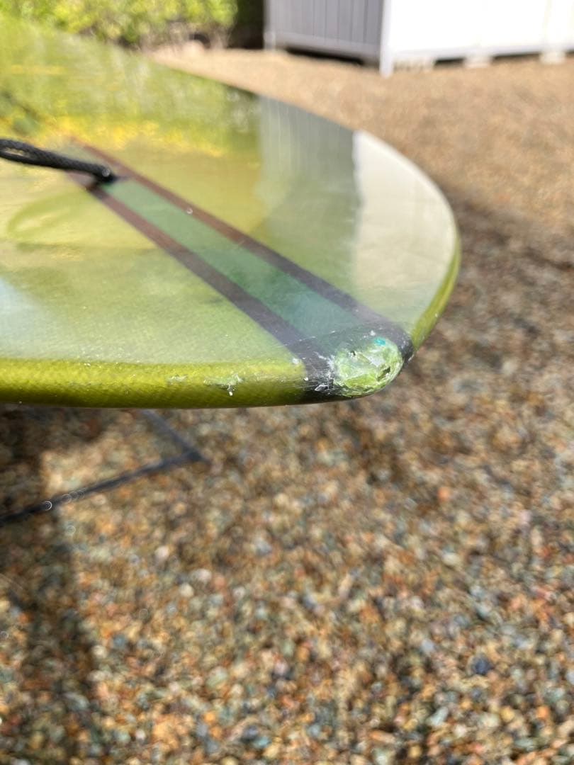 mumutaroCreamクリームファットキャット　9'8 剥離シーコング