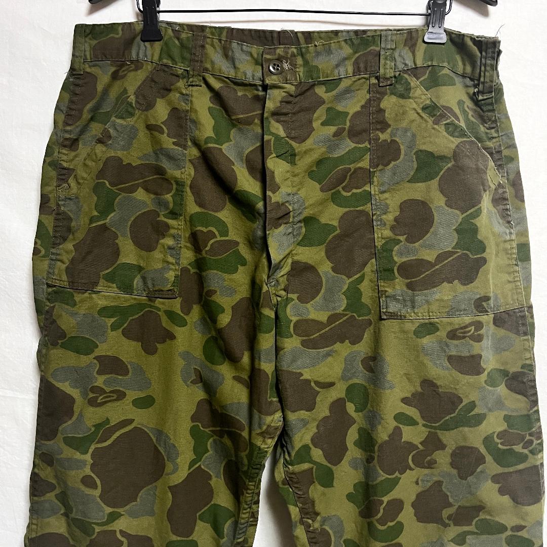 60-70’s ベトナム戦争期 ベオガム迷彩 ベイカーパンツ ダックハンターカモ