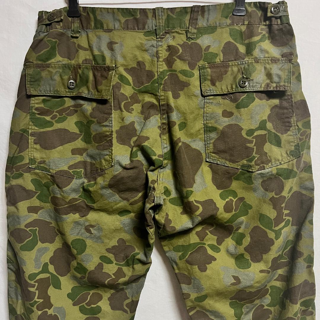 60-70’s ベトナム戦争期 ベオガム迷彩 ベイカーパンツ ダックハンターカモ