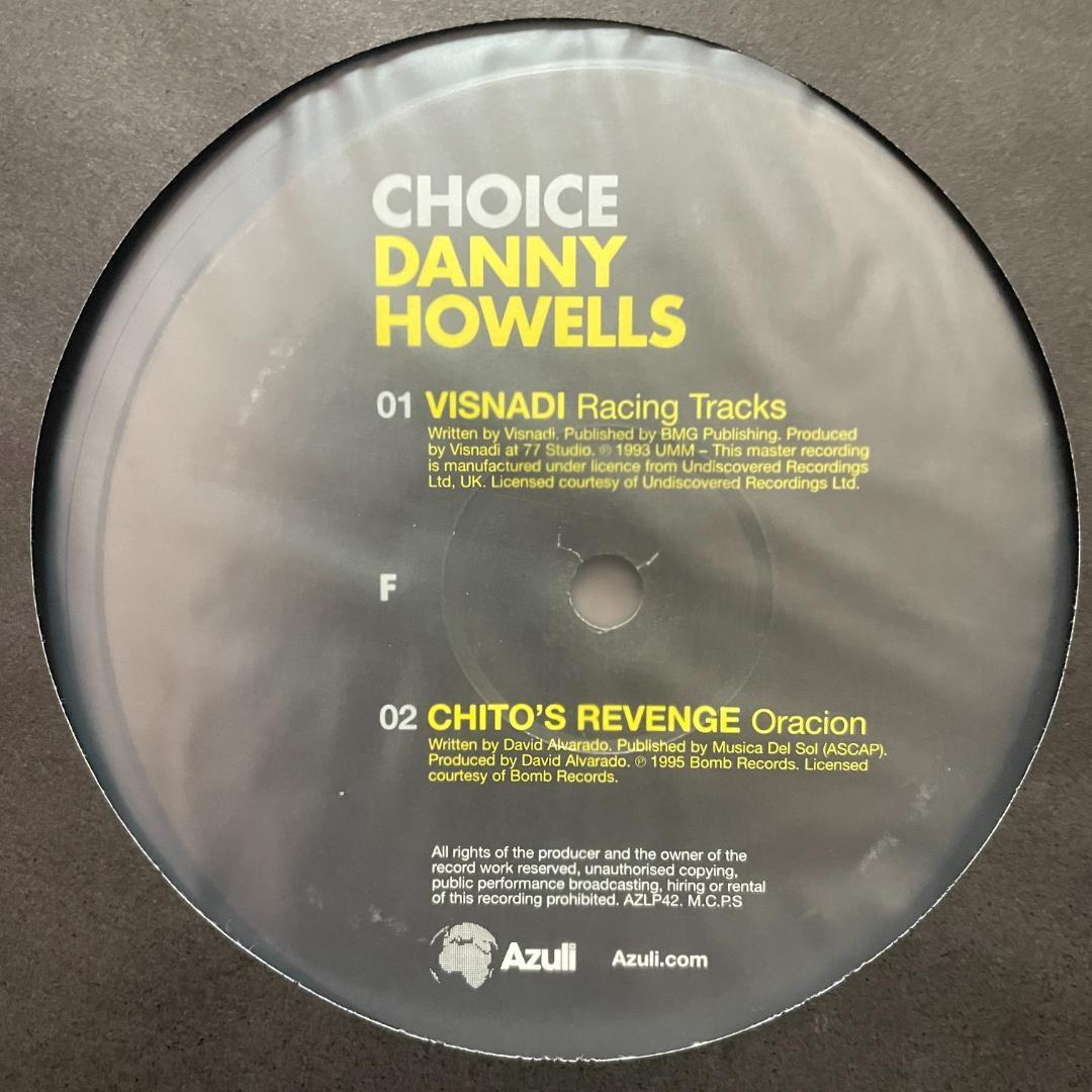 Danny Howells – Choice 4×12インチ Orbital 他