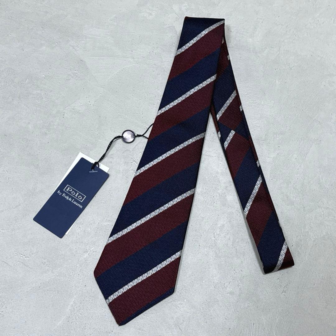 新品 24AW ポロラルフローレン ヴィンテージインスパイアド シルクタイ