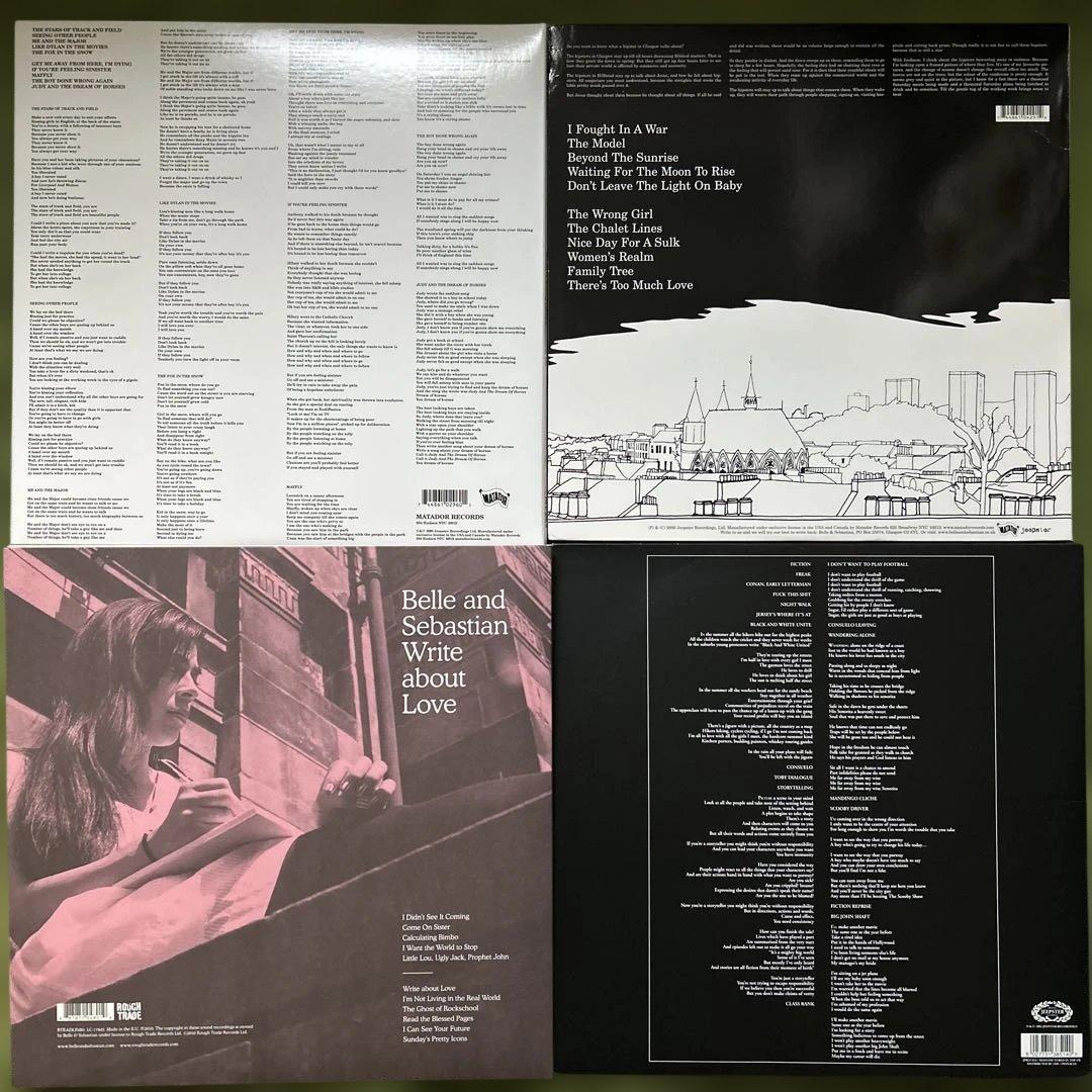 belle&sebastian アナログレコード4枚セット オリジナルあり