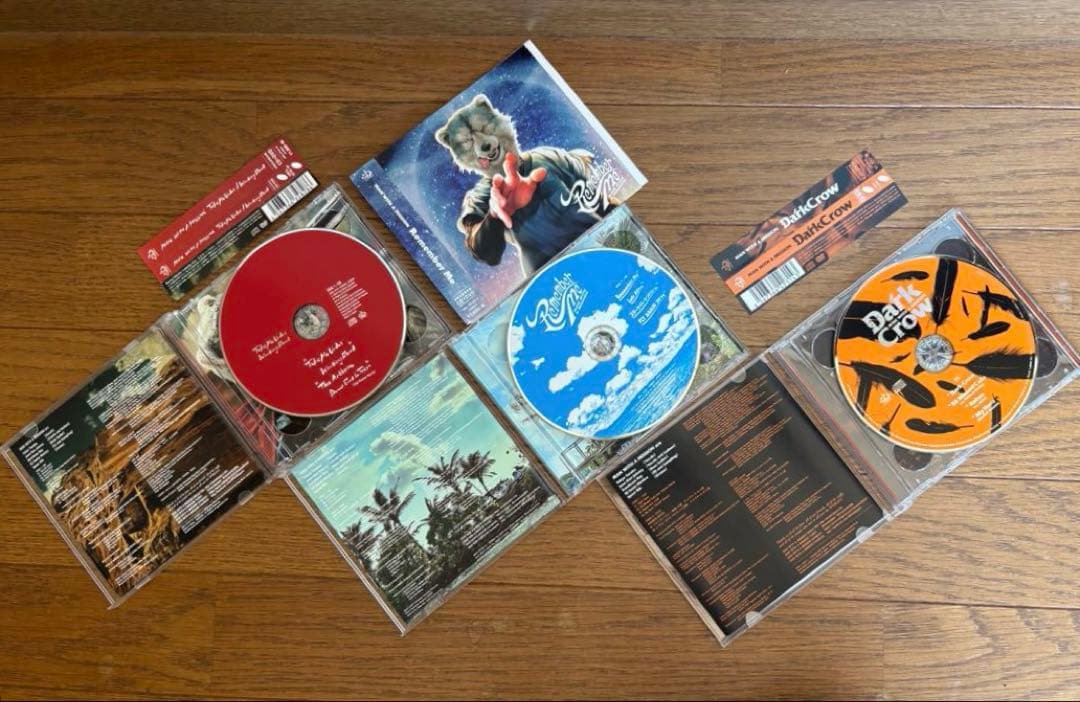 マンウィズ 　極美品【初回限定盤シングルCD 】9枚＋DVD特典映像