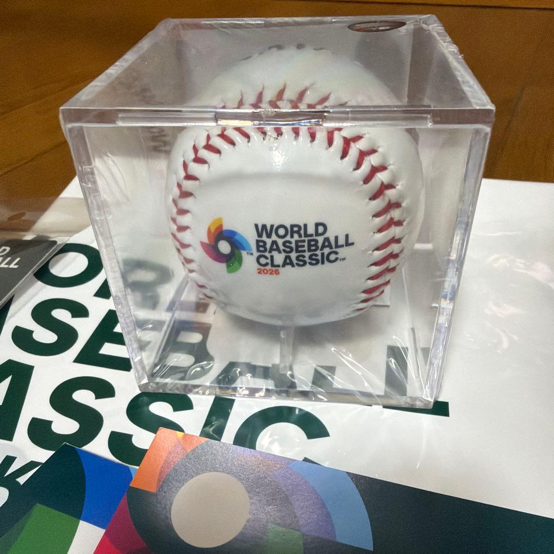 WBC 記念ボールとチケット 大谷翔平キーホルダーセット