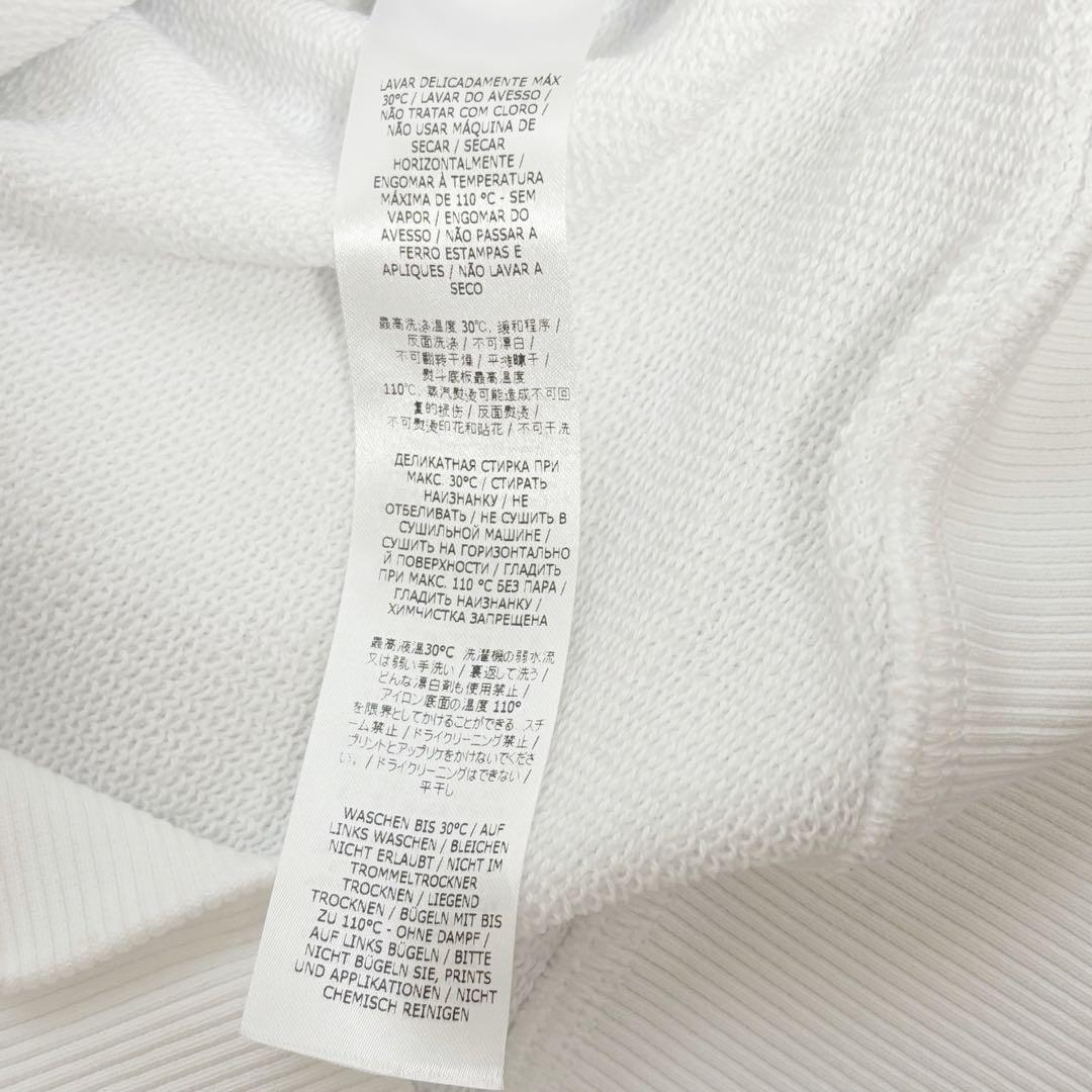 JIMMY CHOO ラインストーン　ロゴ　パーカー イタリア製　オーバーサイズ