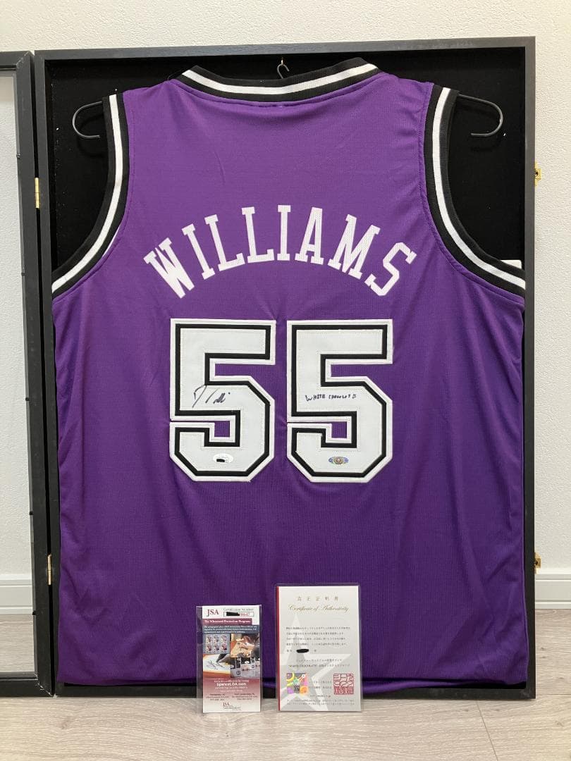 【激レア正規品】ジェイソン・ウィリアムス　直筆サインユニフォーム(ジャージ)