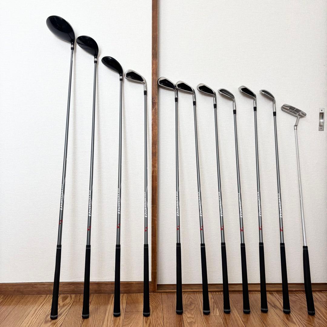 【メンズ右】ブリヂストン BG-100 メンズゴルフセット 11本セット　美品！