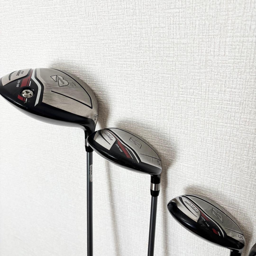 【メンズ右】ブリヂストン BG-100 メンズゴルフセット 11本セット　美品！