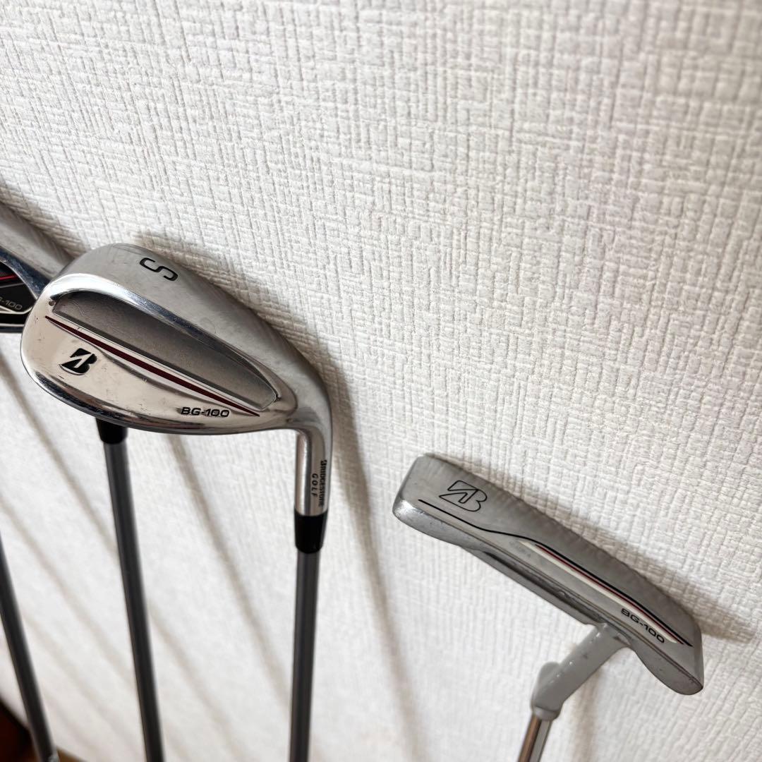 【メンズ右】ブリヂストン BG-100 メンズゴルフセット 11本セット　美品！