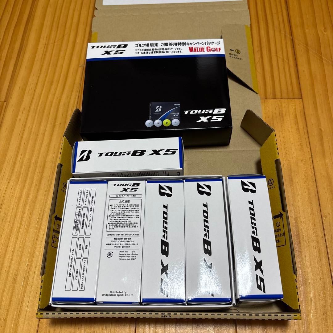 TOUR B XS ゴルフボール 6個入り
