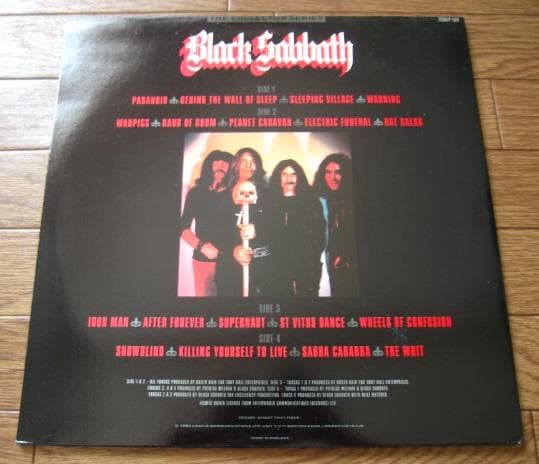THE COLLECTION　BLACK SABBATH　Vinyl　レコード