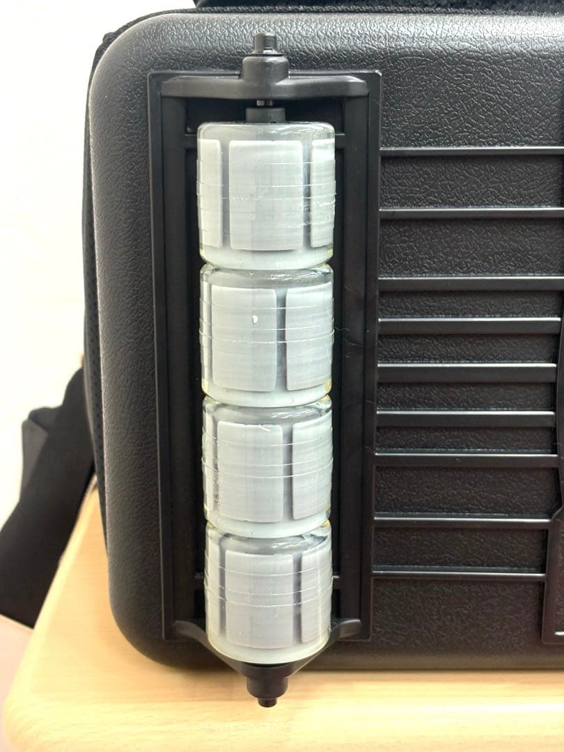 【美品】ABS PRO-am ボウリングバッグ 2個用 キャスター付き