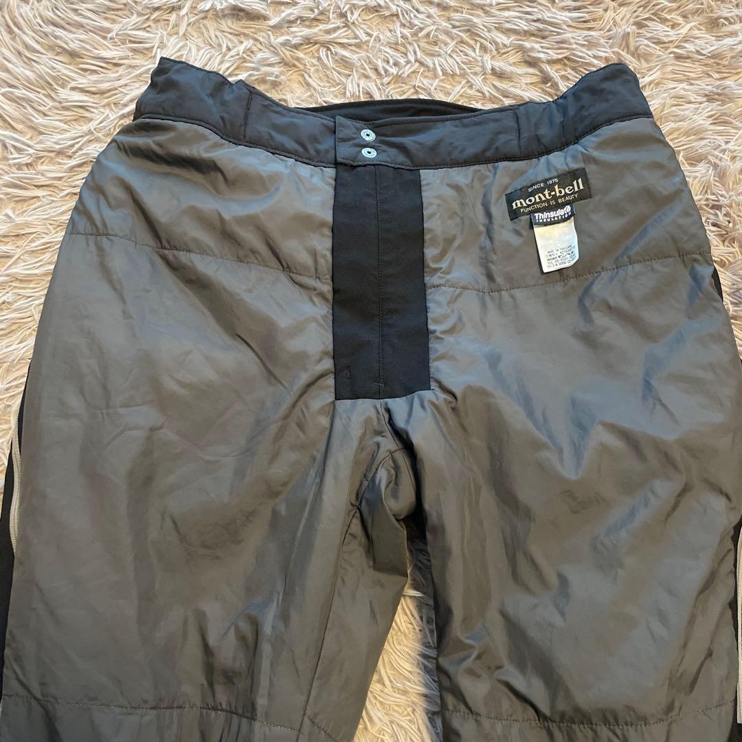 お値下げ！美品！モンベル　ドライテック インシュレーテッドパンツ　L-L