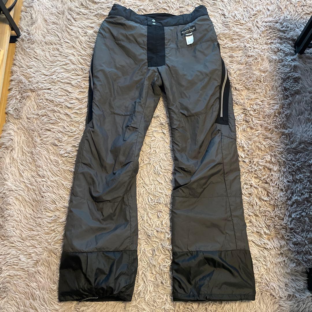 お値下げ！美品！モンベル　ドライテック インシュレーテッドパンツ　L-L