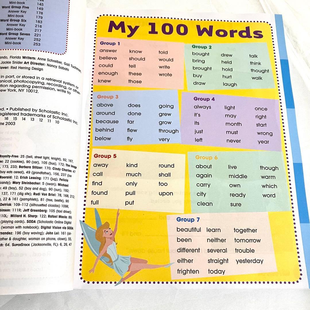 洋書【4冊セット】100 WORDS KIDS 1st 2nd 3rd 4th